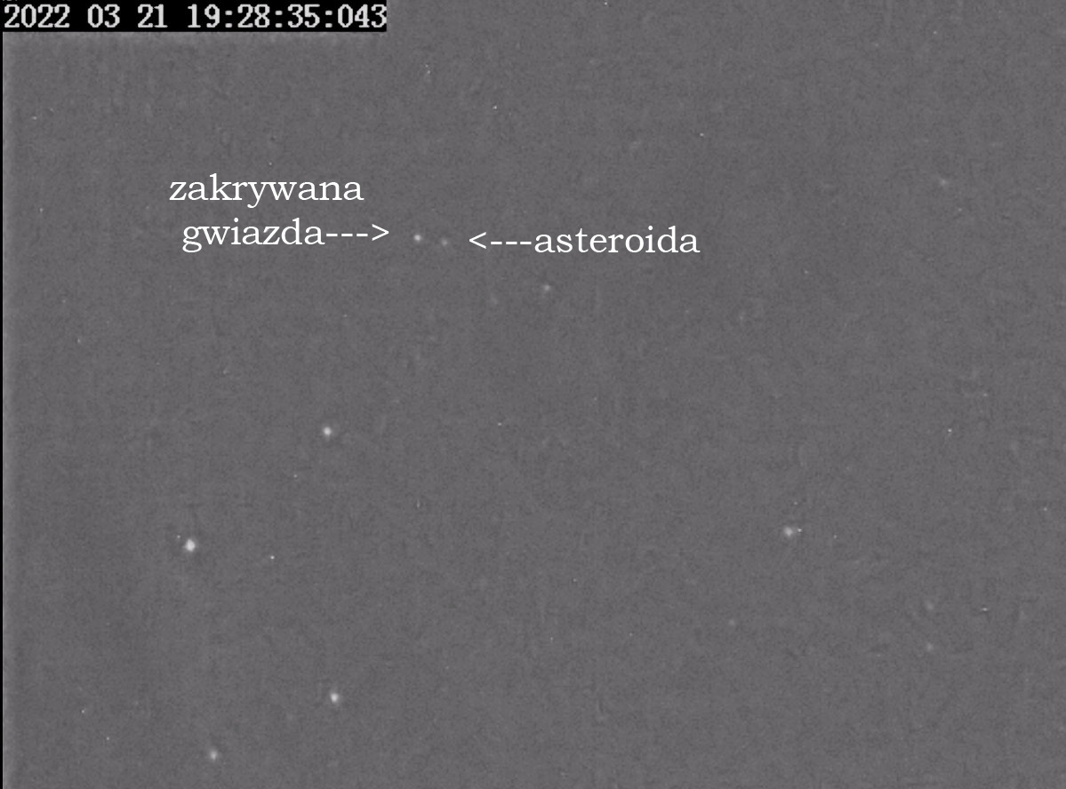 Kolejne udane zakrycie zarejestrowane w Planetarium i Obserwatorium Astronomicznym w Łodzi